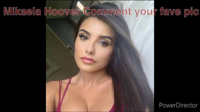 Mikaela Hoover botox boob job lips